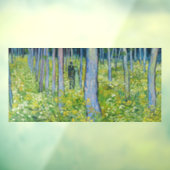 Vincent van Gogh - Ondergroei met twee figuren Raamsticker (Vel 3)