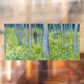 Vincent van Gogh - Ondergroei met twee figuren Raamsticker (Vel 2)