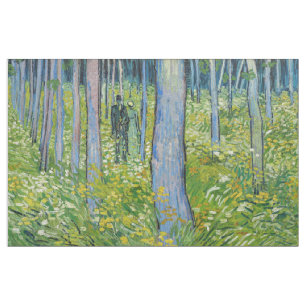Vincent van Gogh - Ondergroei met twee figuren Stof