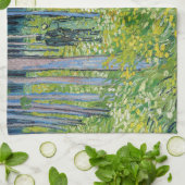 Vincent van Gogh - Ondergroei met twee figuren Theedoek (Gevouwen)