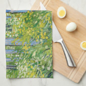 Vincent van Gogh - Ondergroei met twee figuren Theedoek (Quarter Fold)