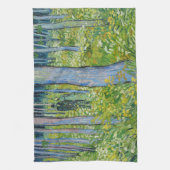 Vincent van Gogh - Ondergroei met twee figuren Theedoek (Verticaal)