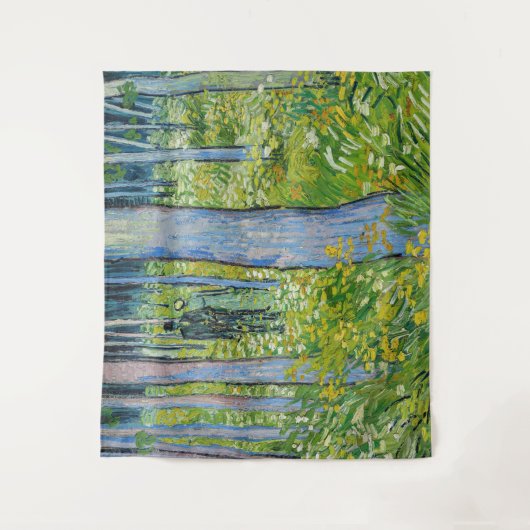 Vincent van Gogh - Ondergroei met twee figuren Wandkleed (Voorkant)