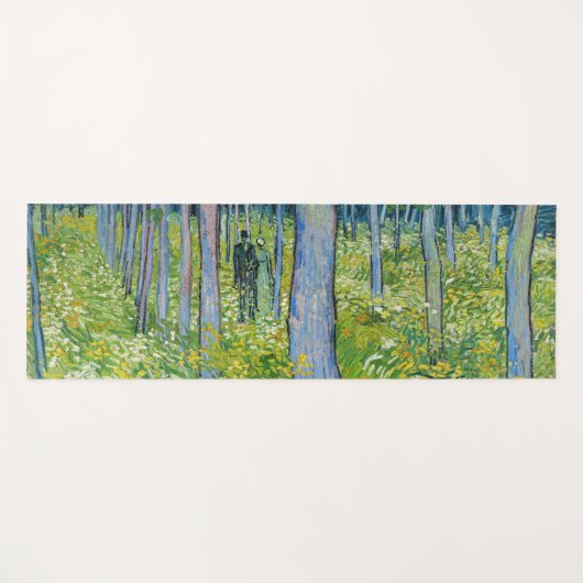 Vincent van Gogh - Ondergroei met twee figuren Yogamat (Voorkant (horizontaal))