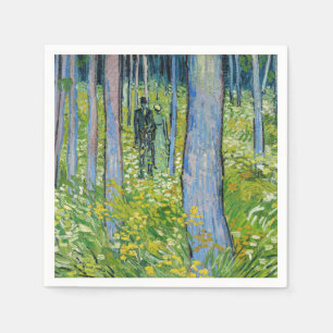Vincent van Gogh - Ondergroei met Twee Personen Servet
