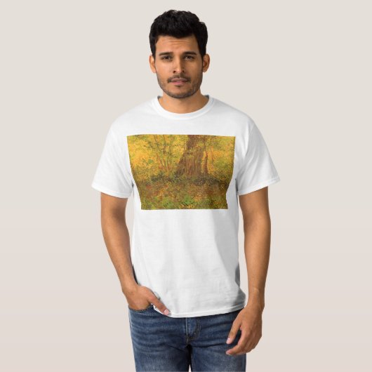 Vincent van Gogh - Ondergroei T-shirt (Voorkant volledig)