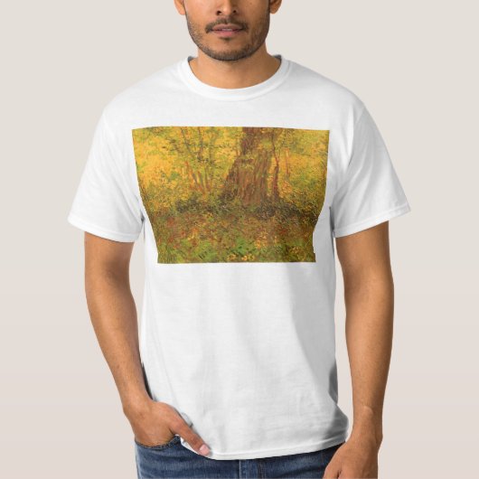 Vincent van Gogh - Ondergroei T-shirt (Voorkant)