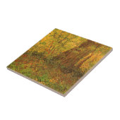 Vincent van Gogh - Ondergroei Tegeltje (Zijkant)