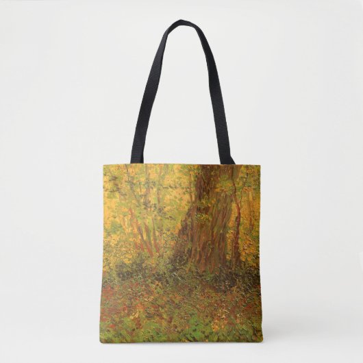 Vincent van Gogh - Ondergroei Tote Bag (Voorkant)