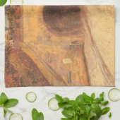 Vincent van Gogh - Onderweg, het viaduct Theedoek (Gevouwen)