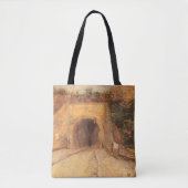 Vincent van Gogh - Onderweg, het viaduct Tote Bag (Voorkant)