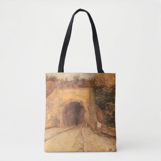 Vincent van Gogh - Onderweg, het viaduct Tote Bag (Voorkant)
