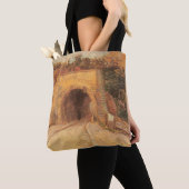 Vincent van Gogh - Onderweg, het viaduct Tote Bag (Dichtbij)