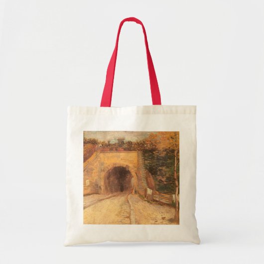 Vincent van Gogh - Onderweg, het viaduct Tote Bag (Voorkant)