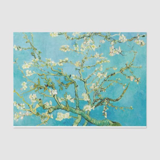Vincent Van Gogh ontkoppeling Cherry Blossom Tissuepapier (Voorkant)