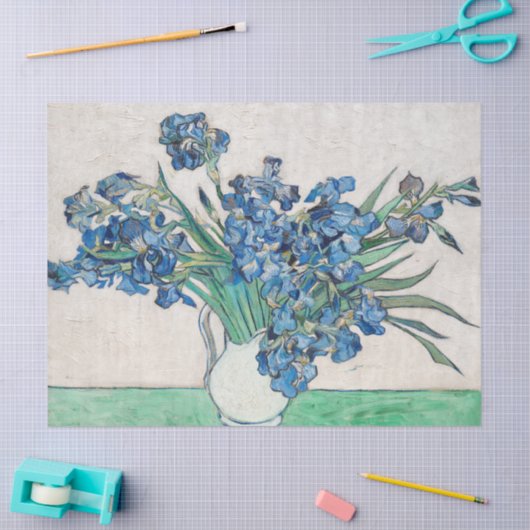 Vincent Van Gogh ontkoppeling van bloemen Tissuepapier (Craft)