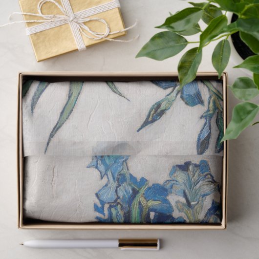 Vincent Van Gogh ontkoppeling van bloemen Tissuepapier (Geschenk)