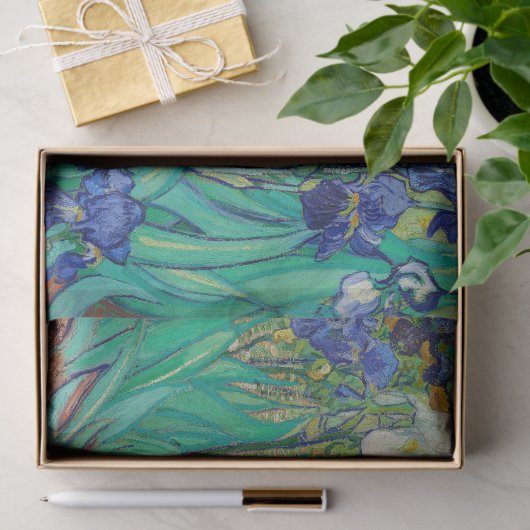 Vincent Van Gogh ontkoppeling van bloemen Tissuepapier (Geschenk)