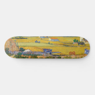 Vincent van Gogh - Oogst bij La Crau Persoonlijk Skateboard