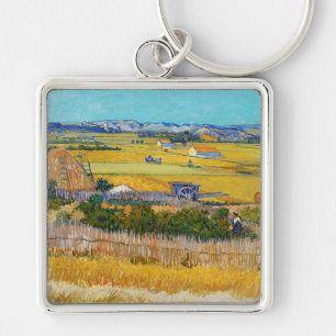 Vincent van Gogh - Oogst bij La Crau Sleutelhanger