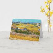 Vincent van Gogh - Oogst in La Crau Kaart (Gele Bloem)