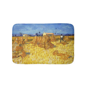 Vincent van Gogh - Oogst in Provence Badmat