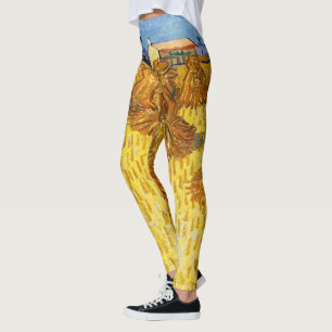 Vincent van Gogh - Oogst in Provence Leggings