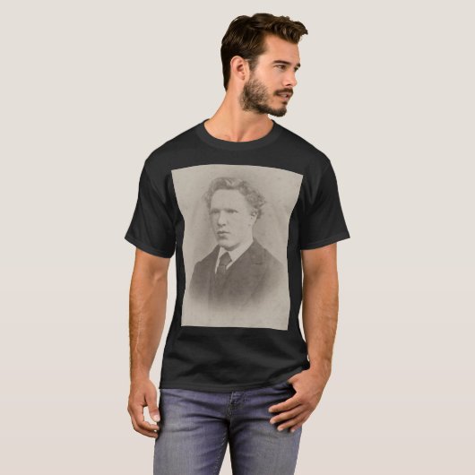 Vincent van Gogh op 19-jarige leeftijd T-shirt (Voorkant volledig)