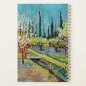 Vincent van Gogh Orchard, besteld door Cypresses Planner (Achterkant)