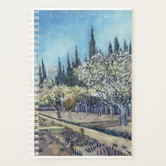 Vincent van Gogh - Orchard in Blossom Planner (Voorkant)