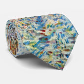 Vincent Van Gogh - Orchard met Peach Trees Stropdas (Opgerold)