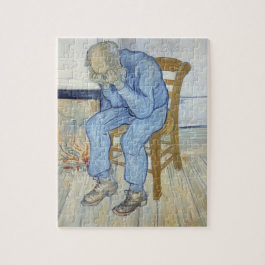 Vincent van Gogh | Oud Man op sorrow Legpuzzel (Verticaal)