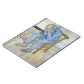 Vincent van Gogh | Oud Man op sorrow  Notitieboek (Linkerzijde)