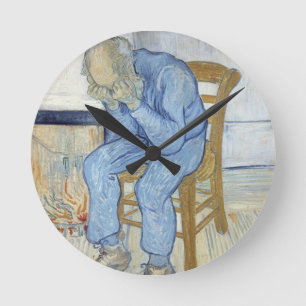 Vincent van Gogh Oud Man op sorrow Ronde Klok