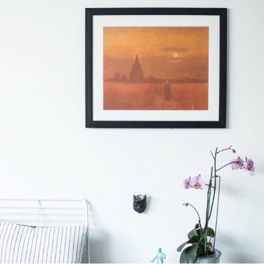 Vincent van Gogh - Oude Toren in de Velden Poster
