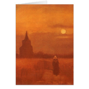 Vincent van Gogh - Oude toren op de velden