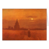 Vincent van Gogh - Oude toren op de velden (Voorkant Horizontaal)