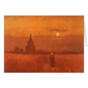 Vincent van Gogh - Oude toren op de velden