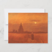 Vincent van Gogh - Oude toren op de velden (Voorkant)