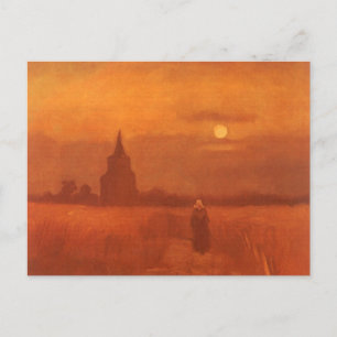 Vincent van Gogh - Oude toren op de velden Briefkaart
