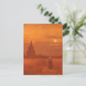 Vincent van Gogh - Oude toren op de velden Briefkaart (Staand voorkant)