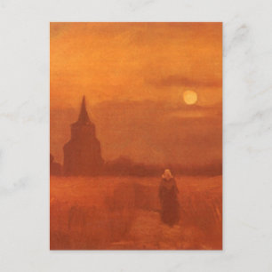 Vincent van Gogh - Oude toren op de velden Briefkaart