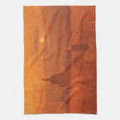 Vincent van Gogh - Oude toren op de velden Theedoek (Verticaal)