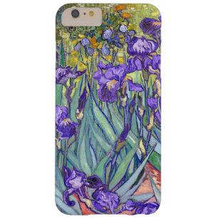 Vincent Van Gogh Paarse Irise Floral Fine Art Barely There iPhone 6 Plus Hoesje