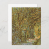 Vincent van Gogh - Pad in het Bos (Voorkant / Achterkant)