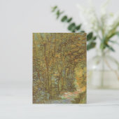 Vincent van Gogh - Pad in het bos Briefkaart (Staand voorkant)