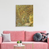 Vincent van Gogh - Pad in het Bos Canvas Afdruk (Insitu (Woonkamer))