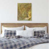 Vincent van Gogh - Pad in het Bos Canvas Afdruk (Insitu (Slaapkamer))