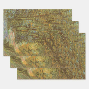Vincent van Gogh - Pad in het bos Inpakpapier Vel