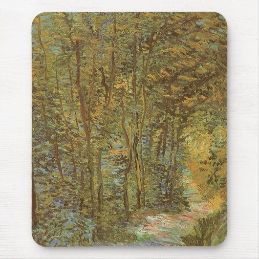Vincent van Gogh - Pad in het Bos Muismat (Voorkant)